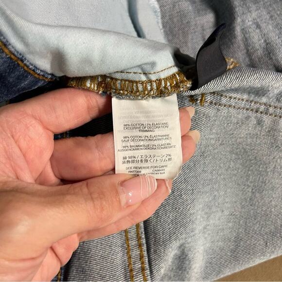 Madewell High-Rise Denim Shorts in Glenoaks Wash: Cutoff Edition Stretch Size 24 - Picture 13 of 14